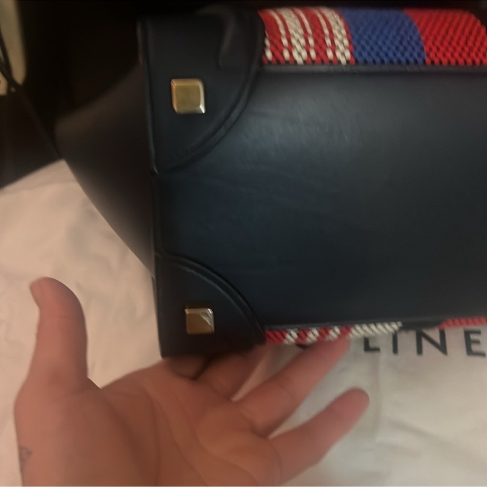 New Celine Calfskin Stripped luggage - Picture 9 of 14